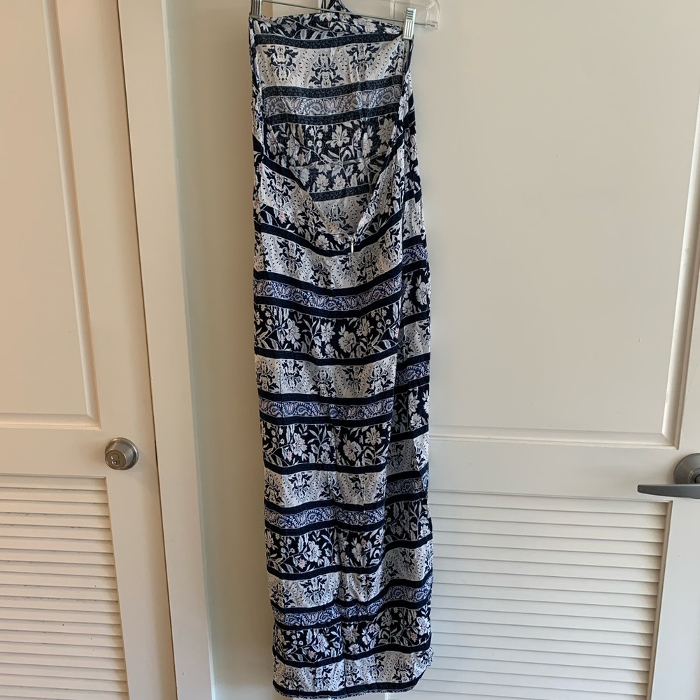 Made by Mink Pink beachy halter maxi dress